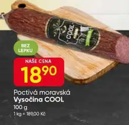 Hruška Vysočina COOL nabídka