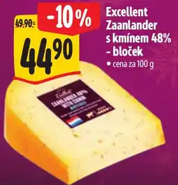 Albert Excellent Zaanlander s kmínem 48% - bloček nabídka