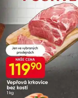 Hruška Vepřová krkovice bez kosti nabídka