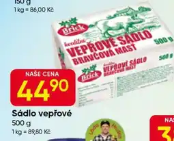 Hruška Sádlo vepřové nabídka