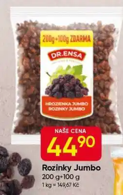 Hruška Rozinky Jumbo nabídka