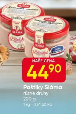 Hruška Paštiky Sláma nabídka