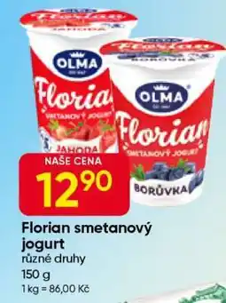 Hruška Florian Smetanový jogurt nabídka