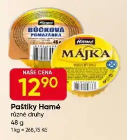 Hruška PAŠTIKY HAMÉ nabídka