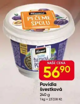 Hruška POVIDLA ŠVESTKOVÁ nabídka