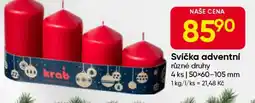 Hruška Svíčka adventní nabídka