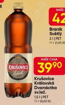 Hruška Krušovice Královská Dvanáctka sv.lež nabídka
