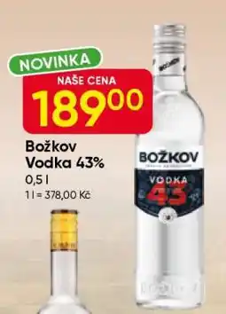 Hruška BOŽKOV VODKA 43% nabídka