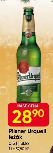 Hruška Pilsner Urquell ležák nabídka