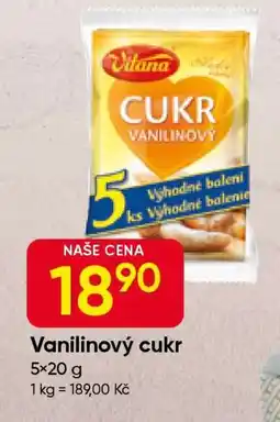 Hruška Vanilínový cukr nabídka