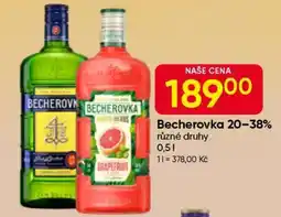 Hruška BECHEROVKA 20% / 38% nabídka