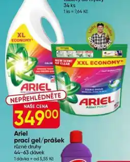 Hruška ARIEL Prací gel/prášek nabídka