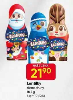 Hruška Lentilky nabídka