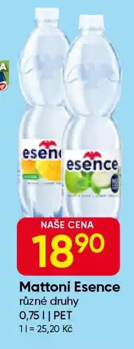 Hruška Mattoni esence nabídka