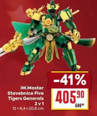 Billa iM.Master Stavebnice Five Tigers Generals nabídka