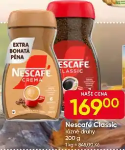 Hruška Nescafé Classic nabídka