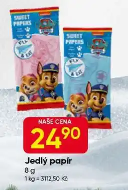 Hruška Jedlý papír nabídka