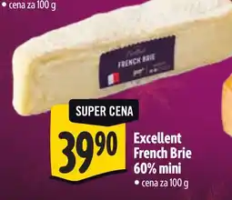 Albert Excellent French Brie 60% mini nabídka