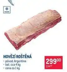 Makro Hovězí roštěná nabídka