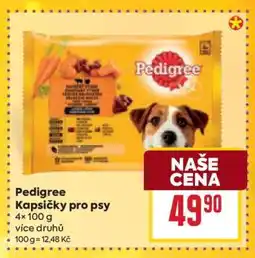 Billa Pedigree kapsičky pro psy nabídka