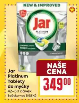 Billa Jar Platinum tablety do myčky nabídka