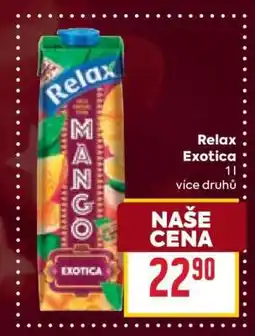 Billa Relax Exotica nabídka