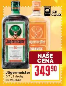 Billa Jägermeister nabídka