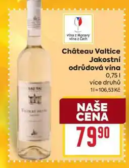 Billa Château Valtice jakostní odrůdová vína nabídka