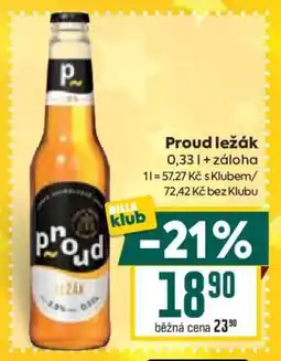 Billa Proud ležák nabídka