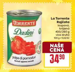 Billa La Torrente Rajčata nabídka