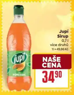 Billa Jupí sirup nabídka