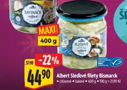 Albert Albert Sleděové filety Bismarck nabídka
