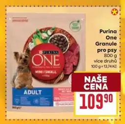 Billa PURINA ONE Granule pro psy nabídka