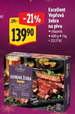 Albert Excellent Vepřová žebra na pivu nabídka