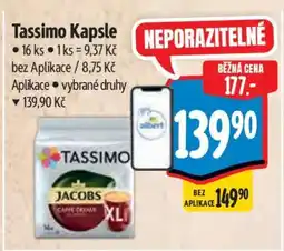 Albert Tassimo kapsle nabídka