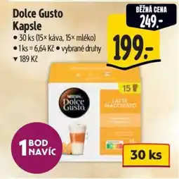Albert Dolce Gusto kapsle nabídka