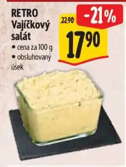 Albert RETRO Vajíčkový salát nabídka