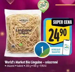 Albert World’s Market Bio Linguine celozrnné nabídka