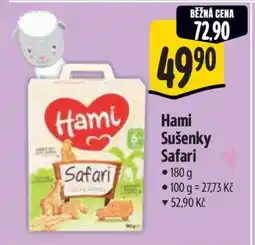 Albert Hami sušenky Safari nabídka