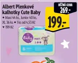 Albert Albert Plenkové kalhotky Cute Baby nabídka