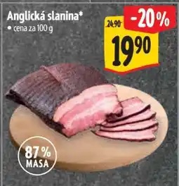 Albert Anglická slanina nabídka