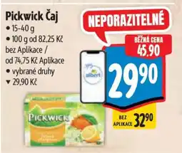 Albert Pickwick čaj nabídka