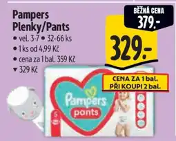 Albert Pampers Plenky Pants nabídka