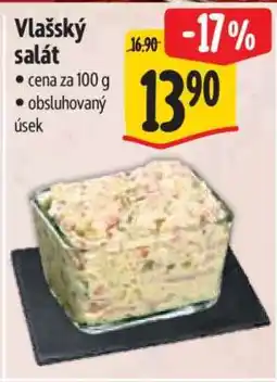 Albert Vlašský salát nabídka