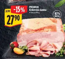 Albert PREMIUM Královská slanina nabídka
