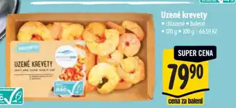 Uzené krevety