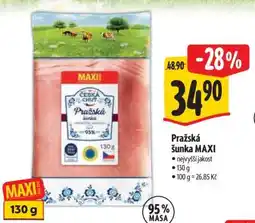 Albert Pražská šunka MAXI nabídka
