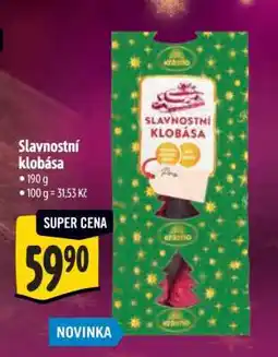 Albert Slavnostní klobása nabídka