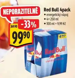 Albert Red Bull 4pack nabídka