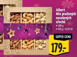 Albert Albert Mix pražených nesolených ořechů nabídka